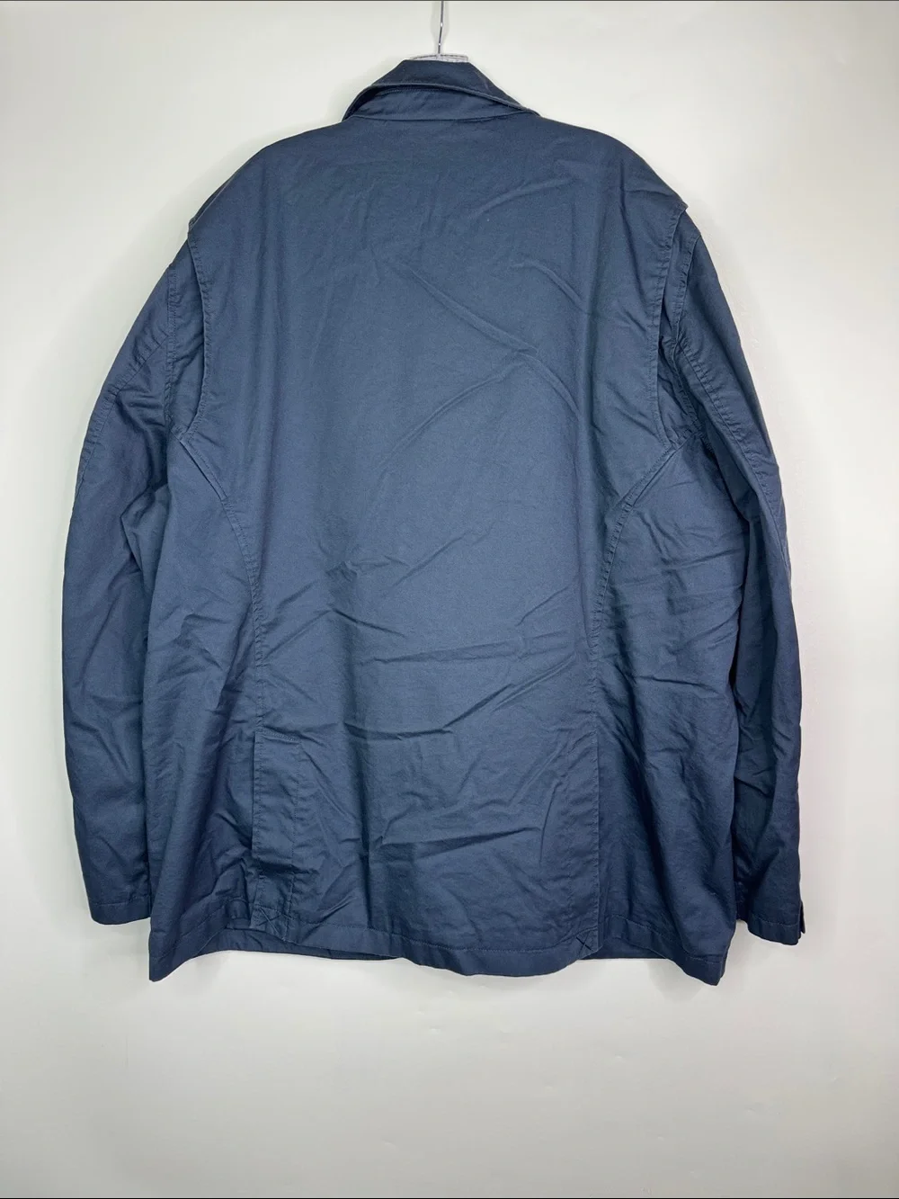 Duluth Trading Co. Navy Blue Twill Presentation Jacket 2XL Tall